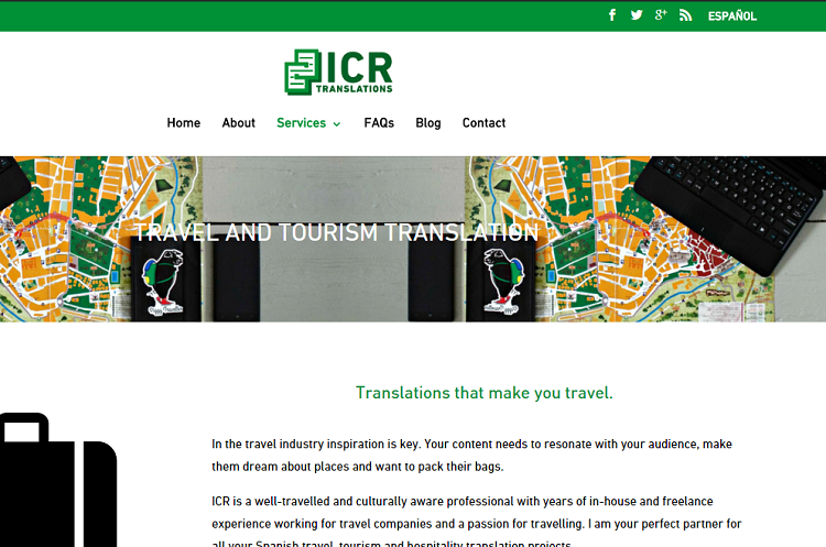 choosing images for your website - travel translation