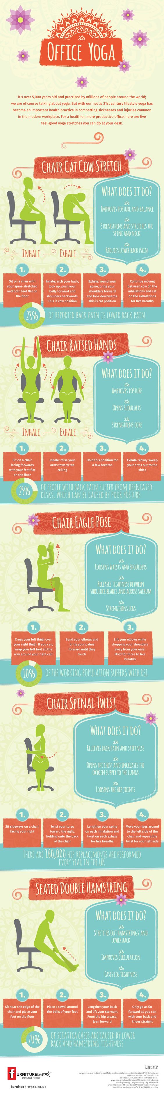 Office yoga