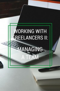 Working with freelancers_managing a team