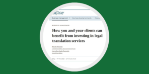 article for The Law Society_TW